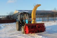 ПЗСММ Роторный снегометатель СНР-200 (Снегомет) на МТЗ