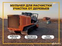 Valtra T-193, Гусеничный мульчер, расчистка от деревьев