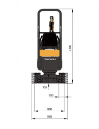 Yuchai Мини экскаватор YC10-9