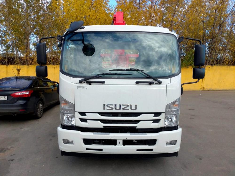 Isuzu кран манипулятор