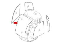 John Deere Стекло лобовое F685219 F701817 поликарбонат 12мм John Deere Стекло лобовое F685219 F701817 поликарбонат 12мм