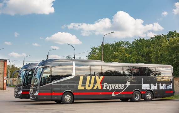 Автобусы Scania Irizar i6 вышли на новые маршруты  крупного международного перевозчика Lux Express