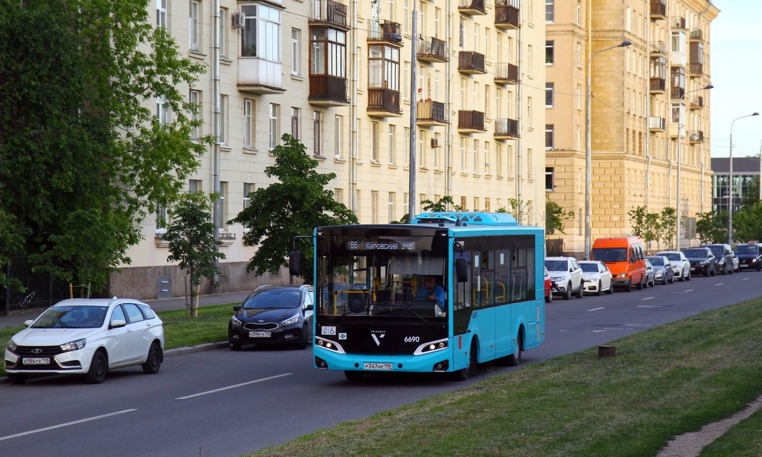 Автобусы Volgabus вышли на маршруты в Санкт-Петербурге
