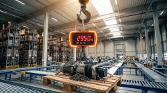 Электронные крановые весы 3 т в логистике и складс...