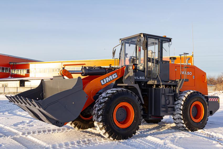 Фронтальный погрузчик грузоподъёмностью 5 тонн UMG WL50
