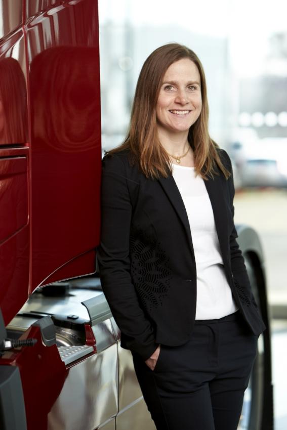 директор по безопасности дорожного движения и продукции Volvo Trucks Анна Вриге-Берлинг