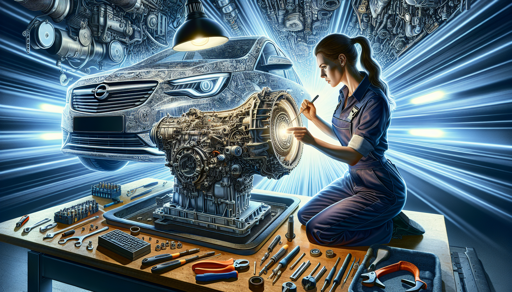 Как отремонтировать АКПП Опель